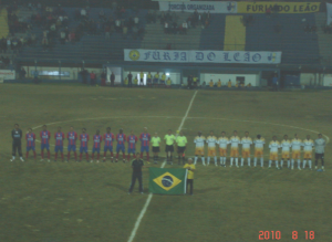 Tudo pronto para o jogo da rodada.